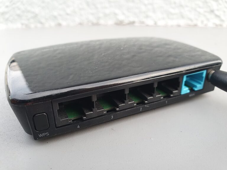 Wi-Fi router with a WPS button