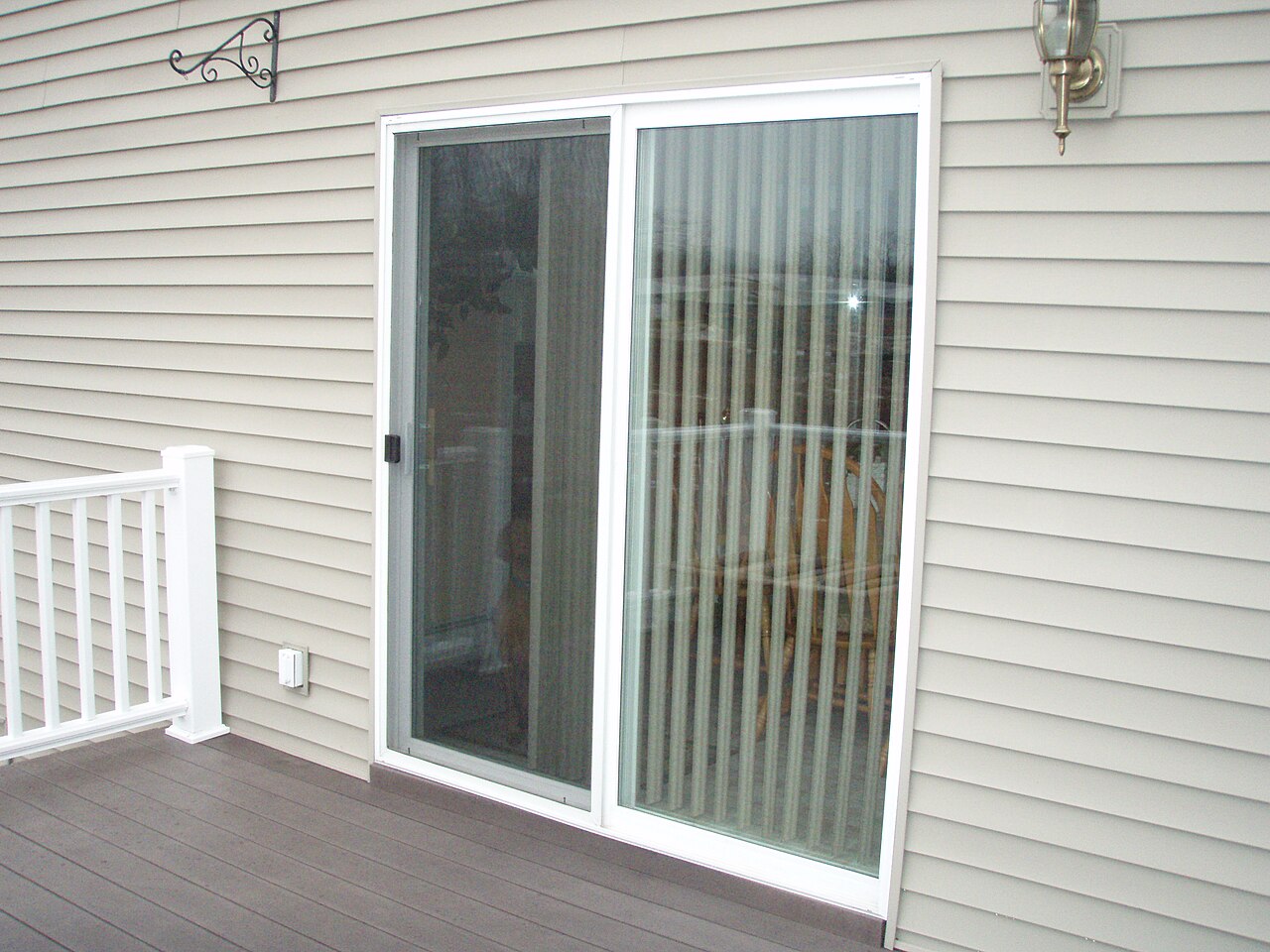 How to secure a sliding glass door